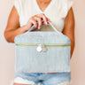 Seersucker Cosmetic Bag