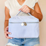 Seersucker Cosmetic Bag