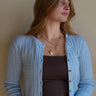 Ivy Lightweight Cable Knit Cardigan