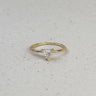 Triangle Solitaire Ring