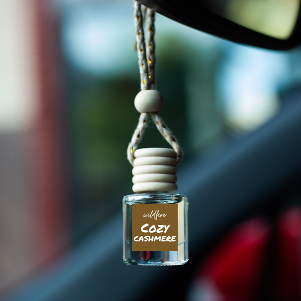 Hanging Car Air Freshener - Cozy Cashmere – Wildfire