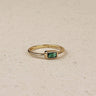 Rectangle Solitaire Ring