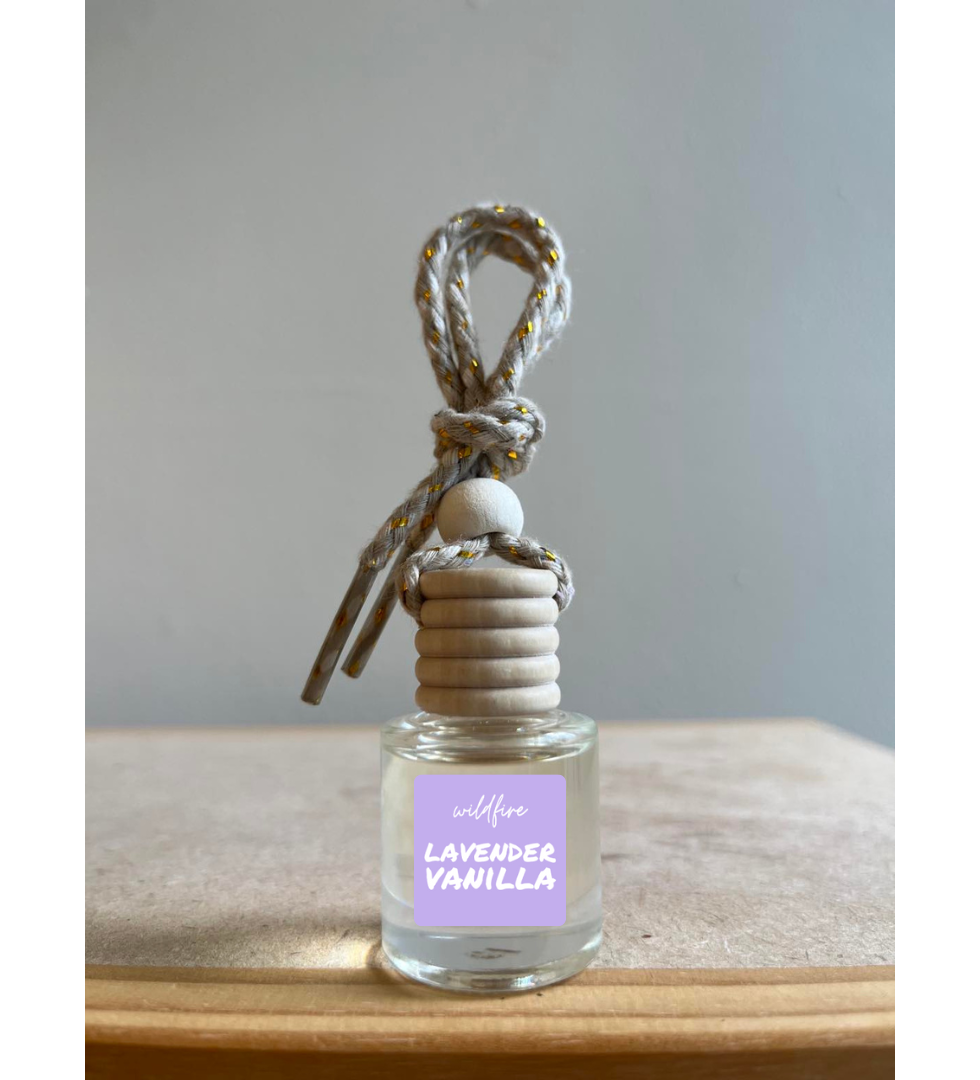 Hanging Car Air Freshener - Lavender Vanilla