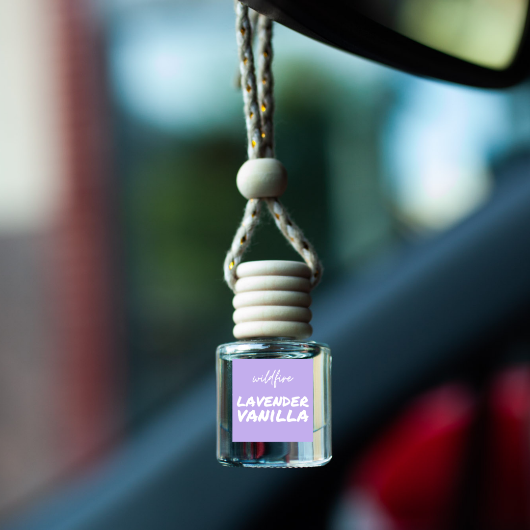 Hanging Car Air Freshener - Lavender Vanilla