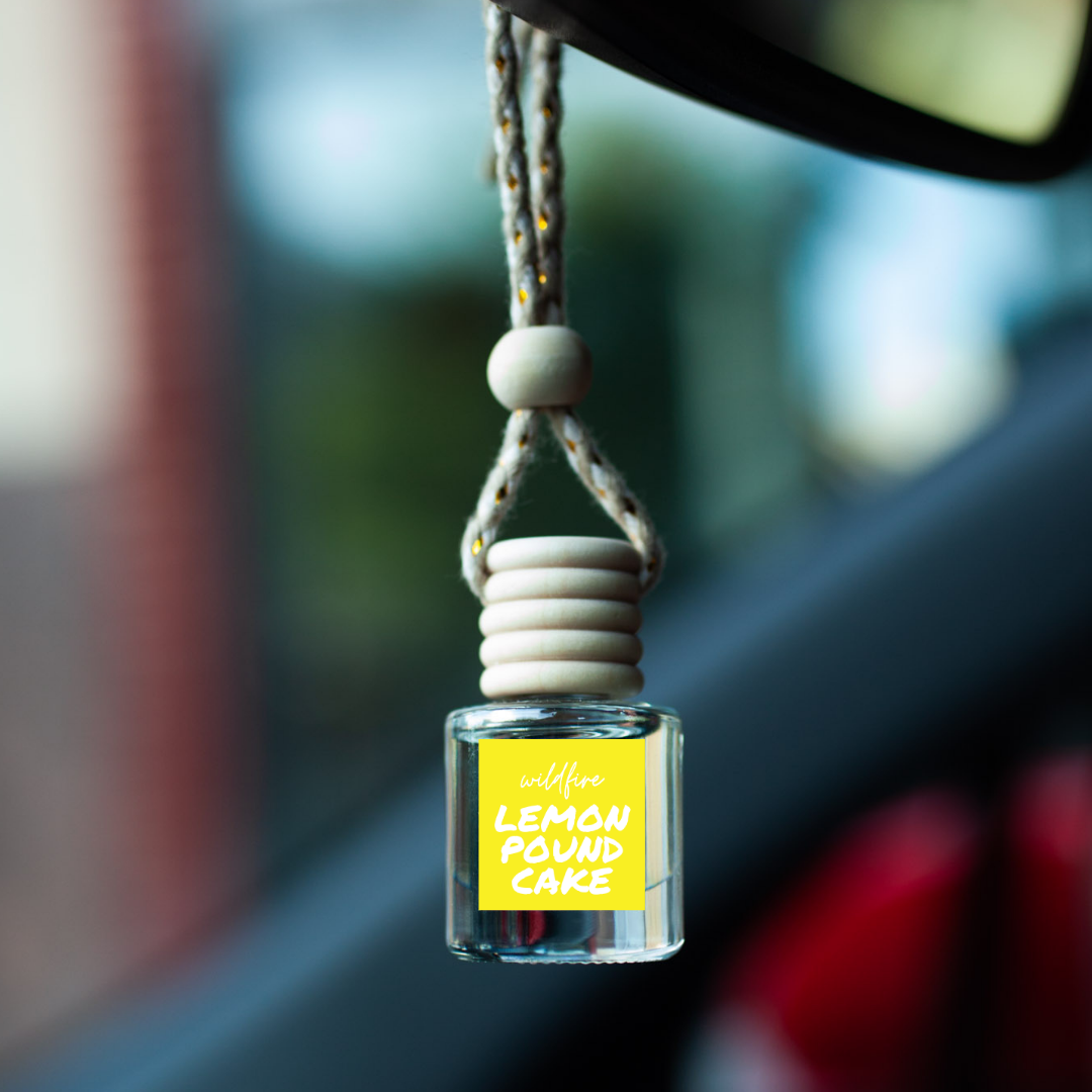 Hanging Car Air Freshener - Lemon Pound Cake